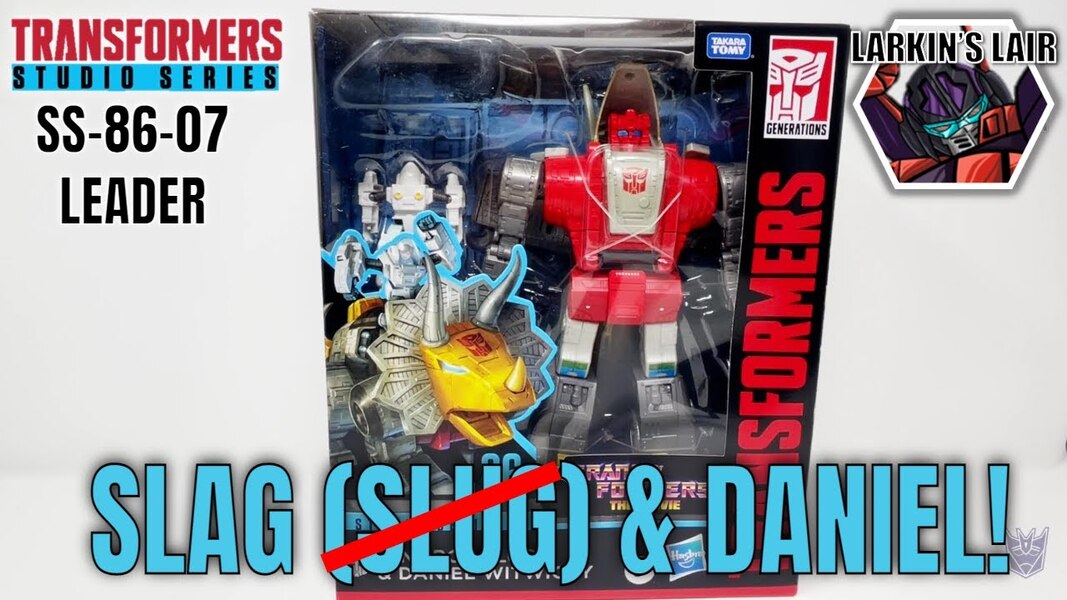 Transformers Studio Series '86 Dinobot Slag and Daniel, Larkin's Lair