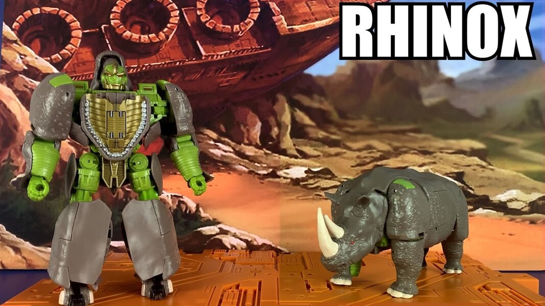 Transformers War for Cybertron Trilogy KINGDOM RHINOX Unboxing and Review