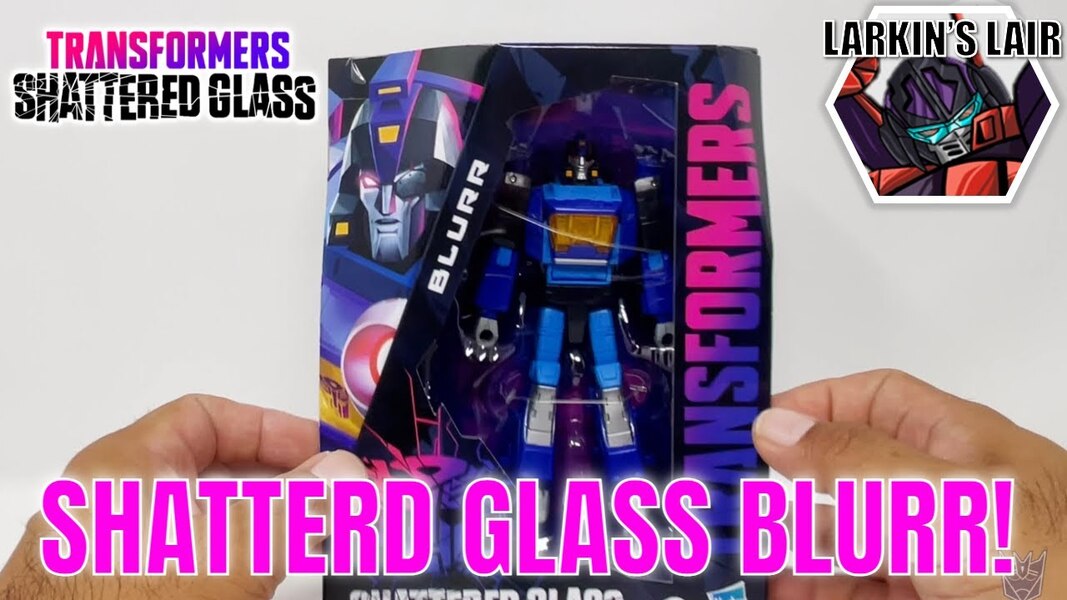 Transformers Shattered Glass Blurr Review (Asia Retail Release), Larkin's Lair