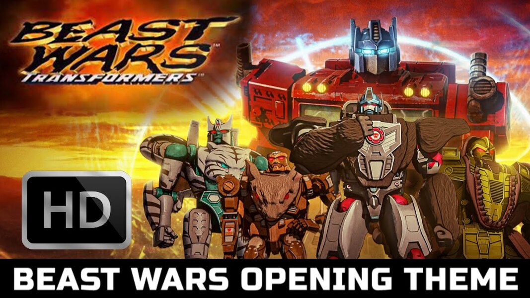 Transformers Kingdom Trailer WITH the Beast Wars Opening Theme!