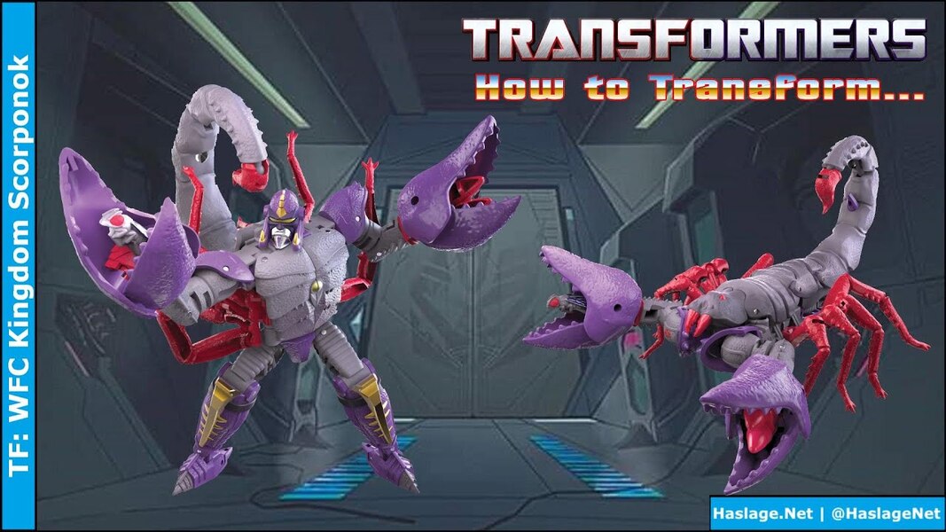 Transformers: WFC Kingdom Scorponok Review by HNE Games