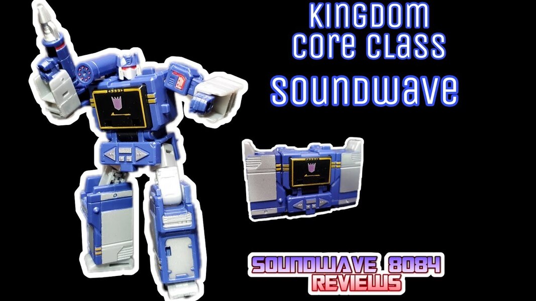 Transformers WFC Kingdom Core Class Soundwave Review