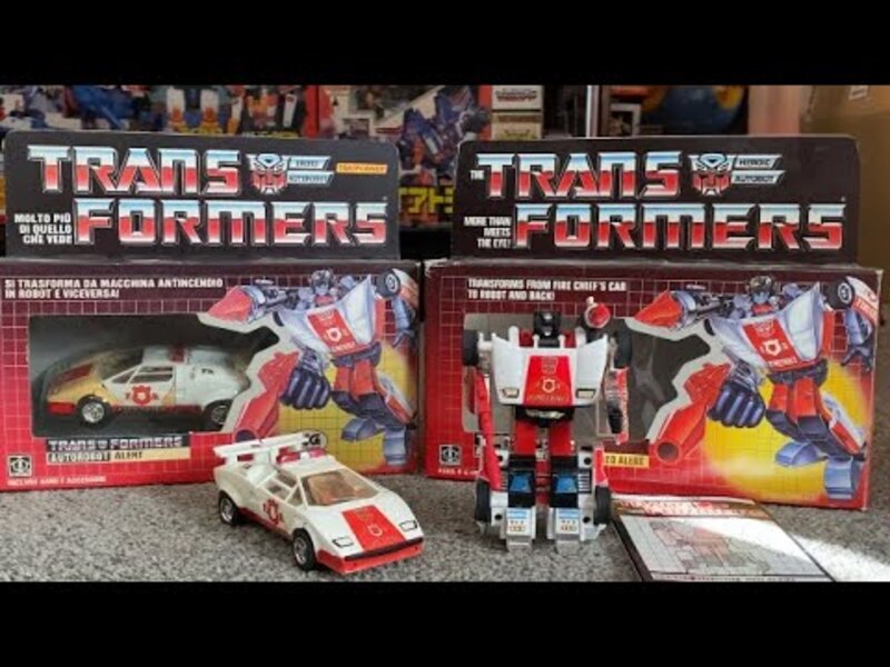 Transformers G1 Red Alert Complete MISB Review w/ GIG Variants Not Kingdom