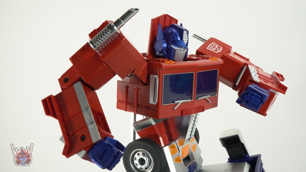 Robosen Optimus Prime Auto Converting Robot Action Figure In-Hand