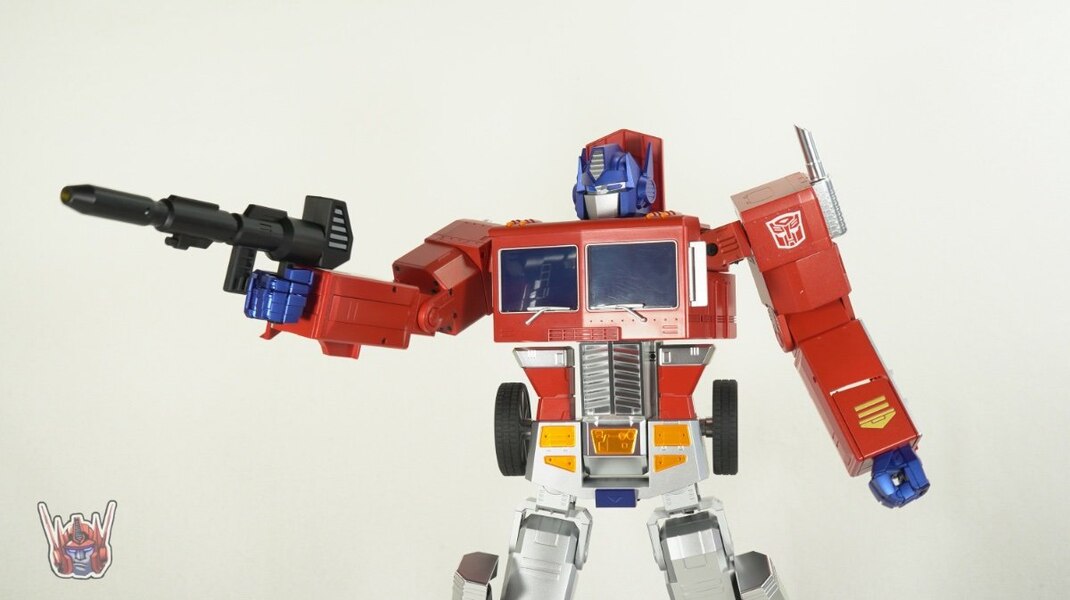 Robosen Optimus Prime Auto Converting Robot Action Figure In-Hand