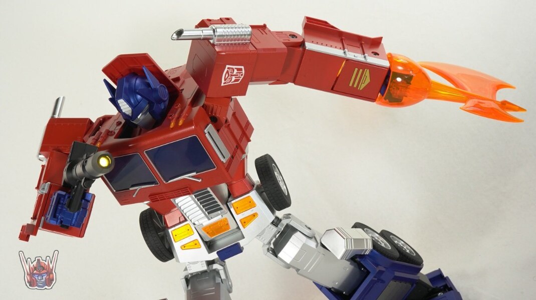 Robosen Optimus Prime Auto Converting Robot Action Figure In-Hand