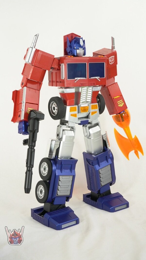 Robosen Optimus Prime Auto Converting Robot Action Figure In-Hand