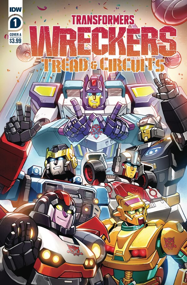 IDW Transformers: Wreckers Tread & Circuits Comic Book Series Coming in October!