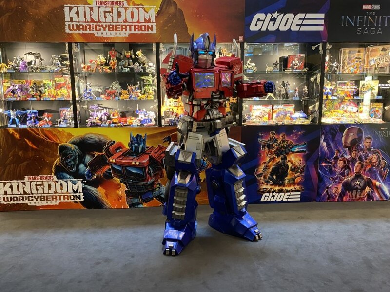Hasbro Fans Expo 2021 Transformers Display - Kingdom, Studio Series, Masterpiece, More