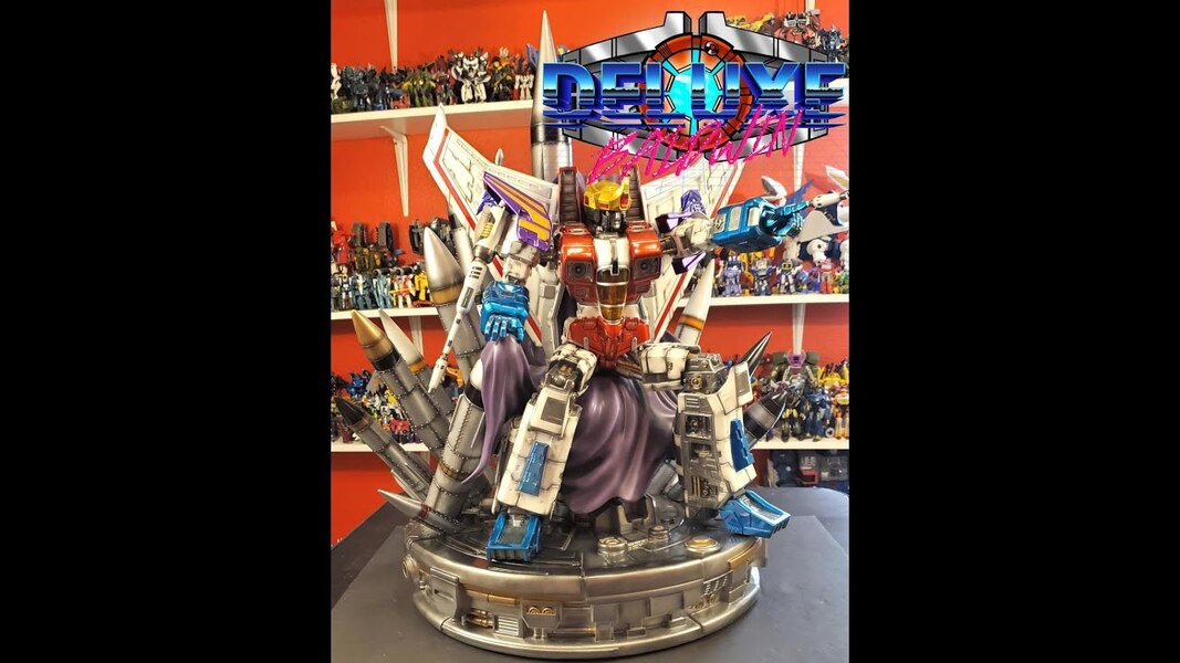 IMAGINARIUM ART 1/4 Coronation of Starscream Transformer Statue! (Throne of Missiles) Review