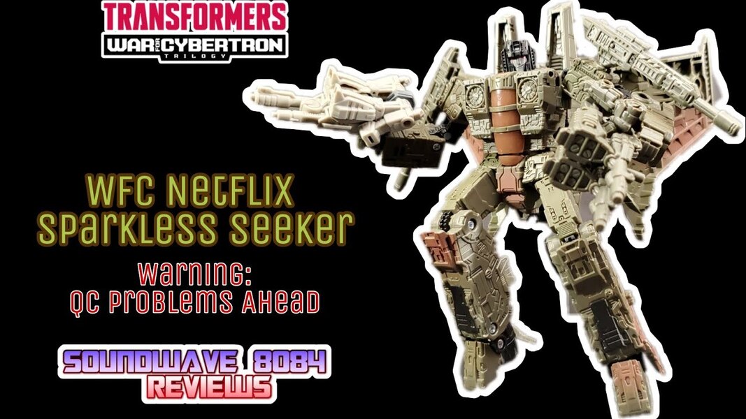 Transformers WFC Netflix Sparkless Seeker Review