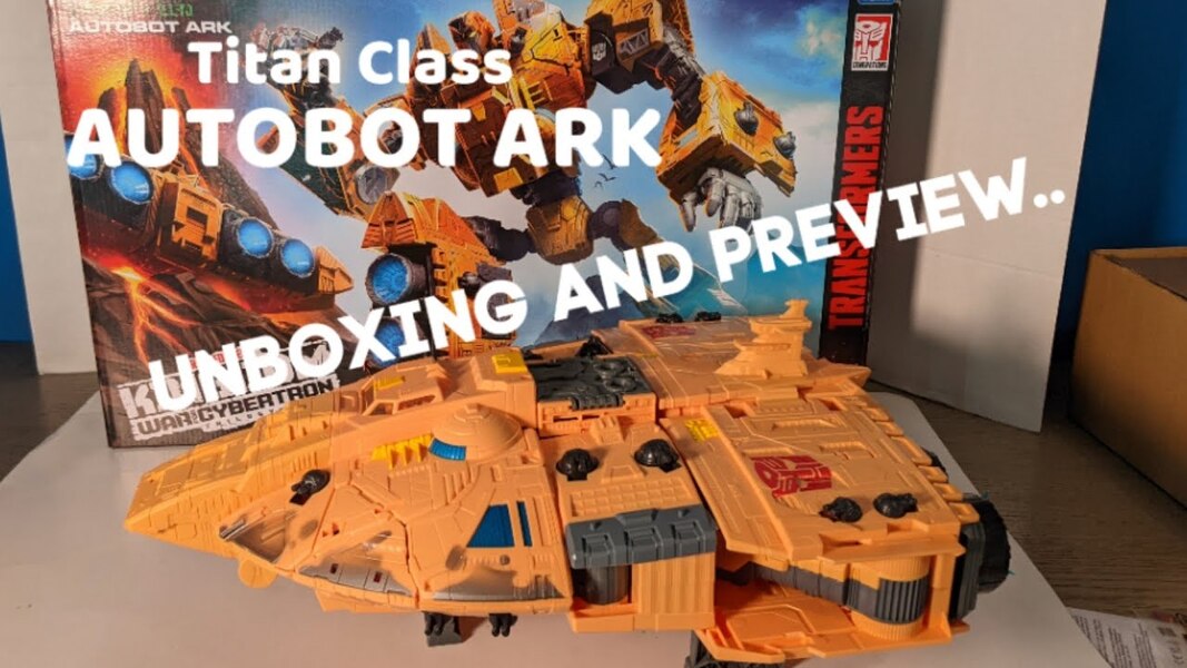 Transformers Autobot Ark & Mainfram WFC Kingdom Titan Class Unboxing and Preview by Rodimusbill