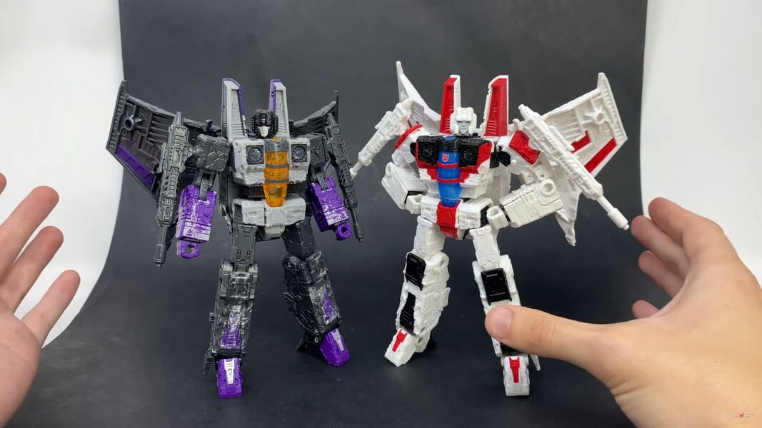 Transformers Shattered Glass Starscream In-Hand Images