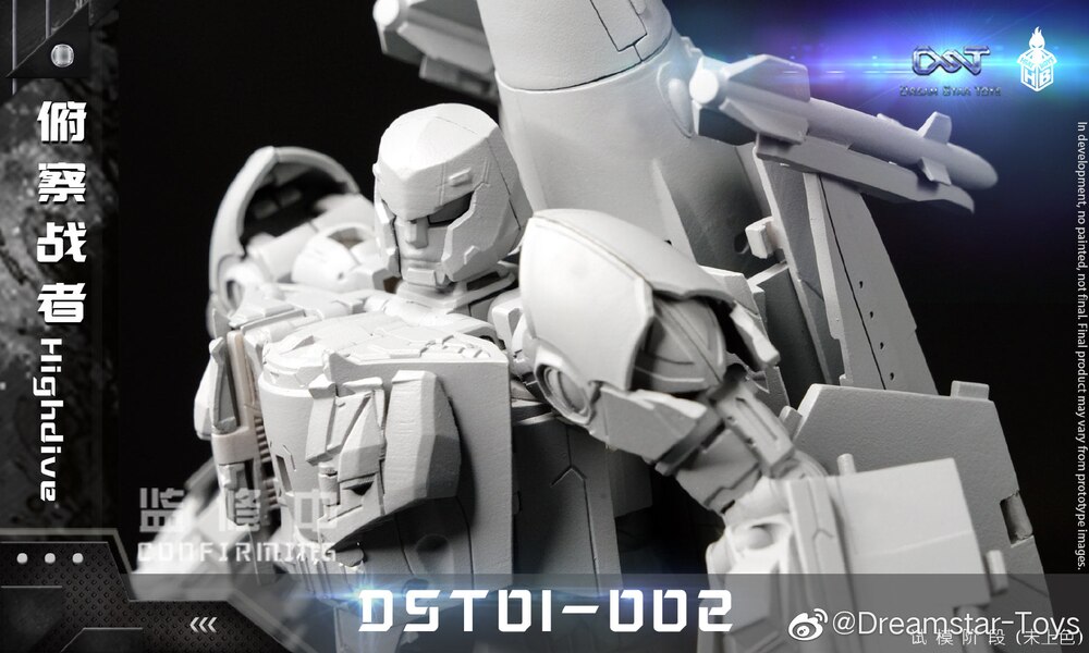 Dream Star Toys DST-002 (Sky Dive) Prototype Images