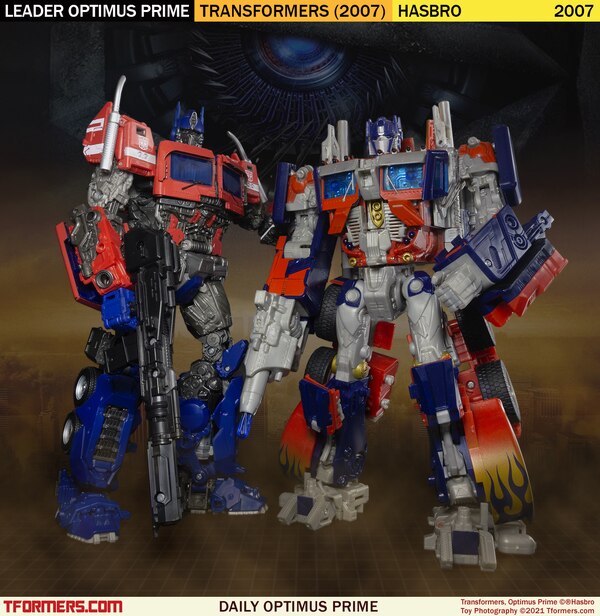 Daily Prime - Transformers Movie Leader Optimus Prime Then & Now