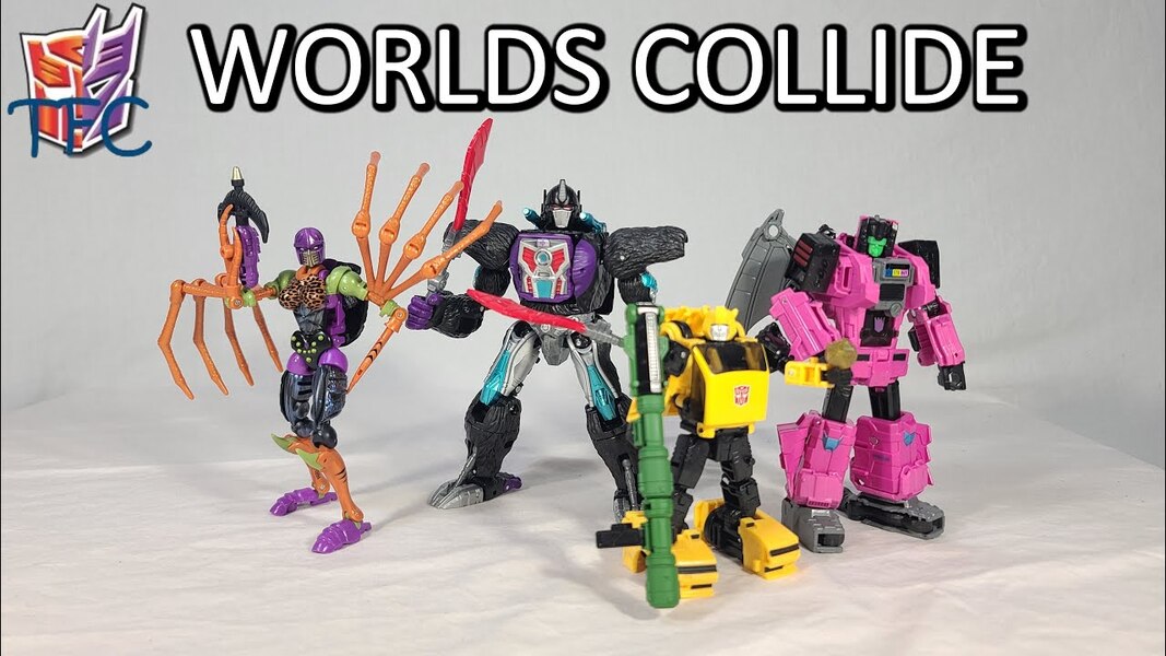 TF Collector Worlds Collide Four Pack Review!