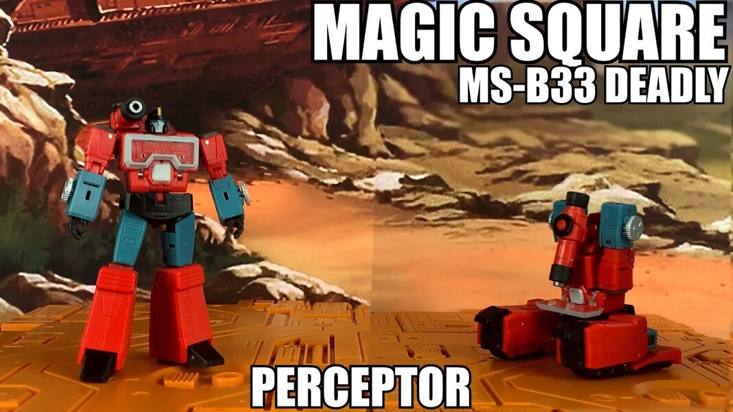 Magic Square MS-B33 DEADLY (Legends Scale Perceptor) Unboxing and Review