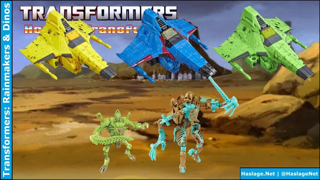 Transformers: Siege Rainmakers & Kingdom Dinosaurs by HNE Games