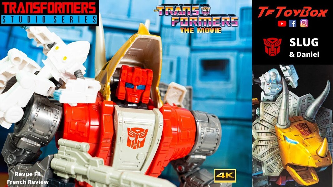 Transformers Dinobot Slug and Daniel Studio Series 4K Review by TfToyBox