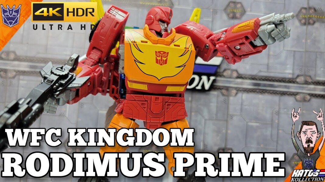 Kingdom Commander Class Rodimus Prime Review