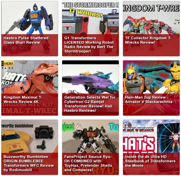 Transformers Weekly Reviews Recaps for August 2-8, 2021 #ICYMI