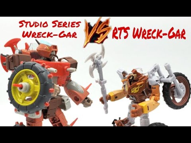 Studio Series Wreck-Gar VS RTS Wreck-Gar Review!