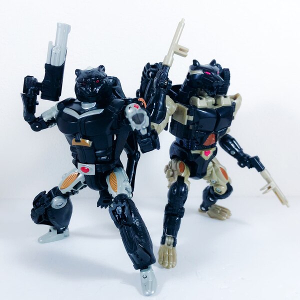 WFC Covert Agent Ravage Vs Takara X-9 Ravage More Compared Images