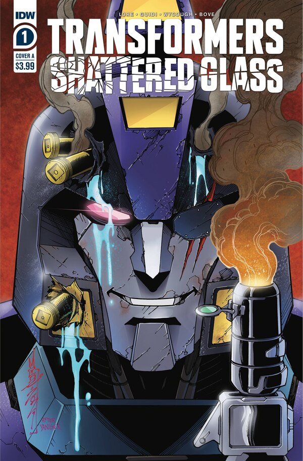 Transformers: Shattered Glass Issue No #1 Comic Book Preview - Evil Autobot Bodyscrapper