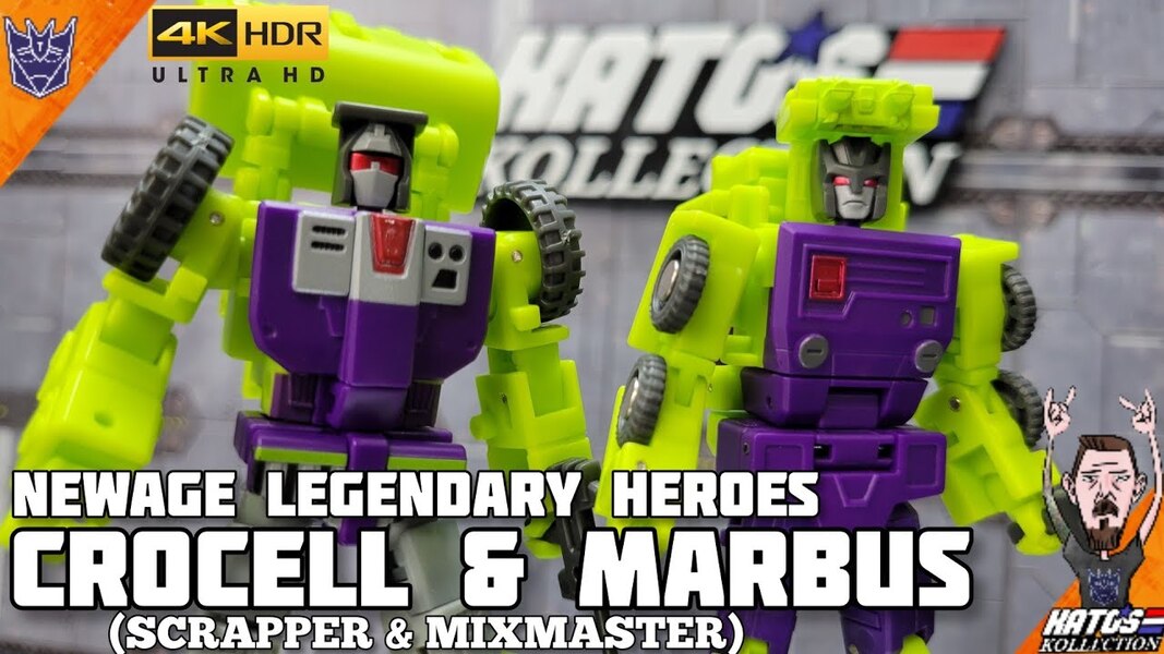 New Age Crocell and Marbus (Scrapper and Mixmaster) Review