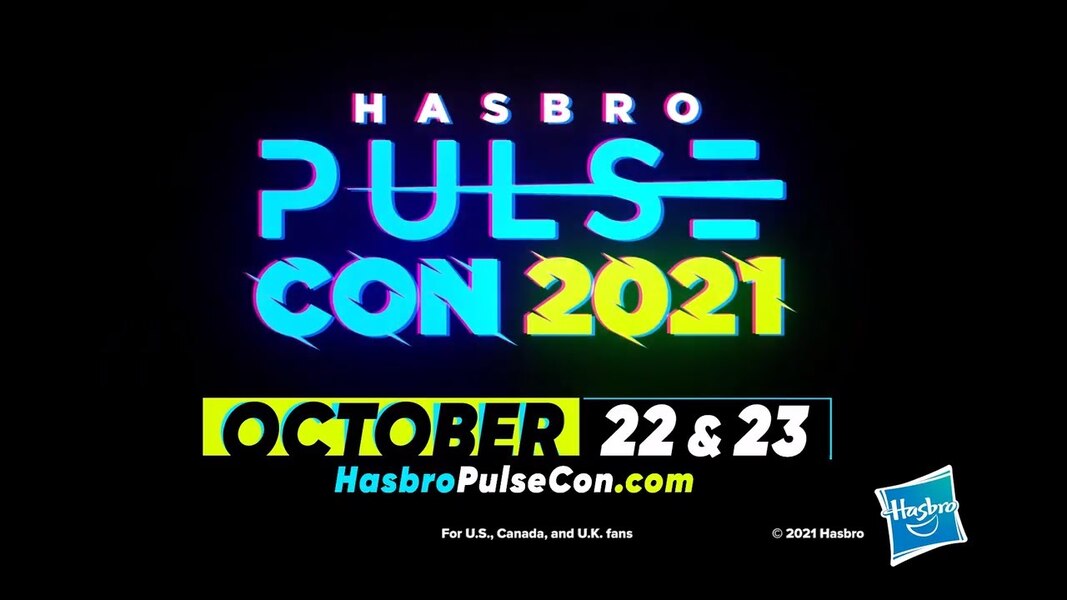 Hasbro Pulse Con 2021 Returns October 22-23 - Transformers, More Official Event Details!