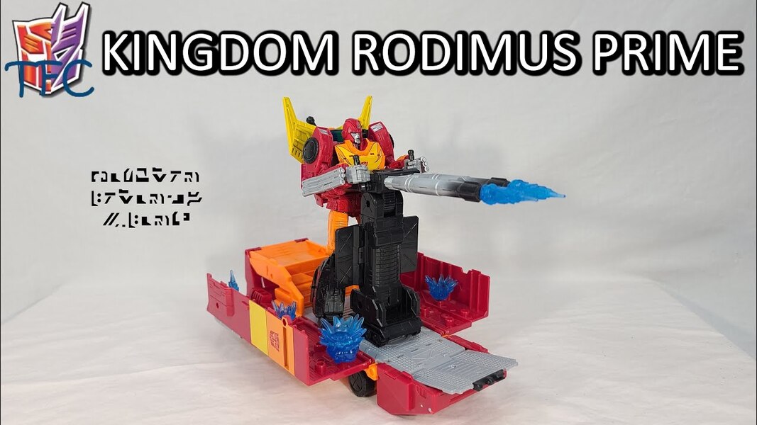 TF Collector Kingdom Rodimus Prime Review!