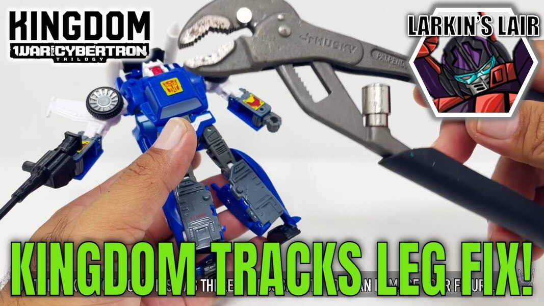 Larkin's Lair Kingdom Tracks Leg Fix Easy No Parts Needed