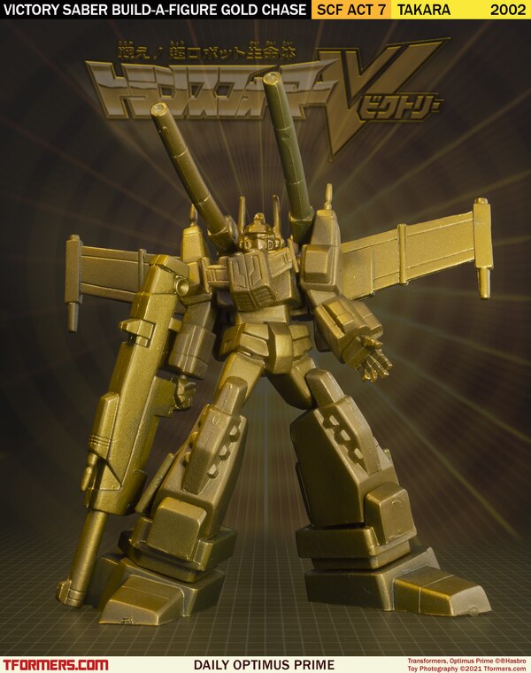 Daily Prime - Victory Saber Build-A-Figure Gold Chase