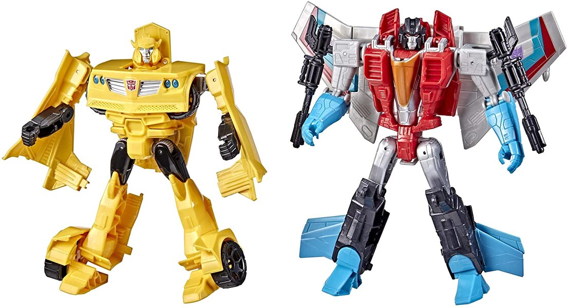 Transformers Cyber Battalion Bumblebee Vs Starscream 2-Pack Revealed