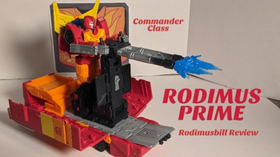 Kingdom Commander Class RODIMUS PRIME Transformers WFC Review by Rodimusbill