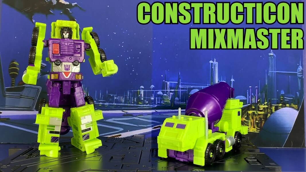 Transformers Combiner Wars Amazon 2021 Reissue Constructicon Mixmaster Review