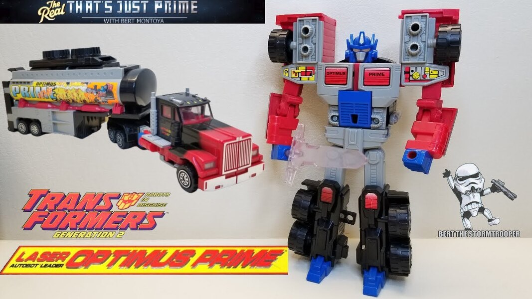 Transformers Generation 2 Laser Optimus Prime Review! 