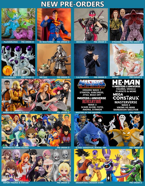 BBTS News: Plunderlings, DC Multiverse, DBZ, Mandalorian, G.I. Joe, MOTU, Anime, Gargoyles, Stranger Things & More!