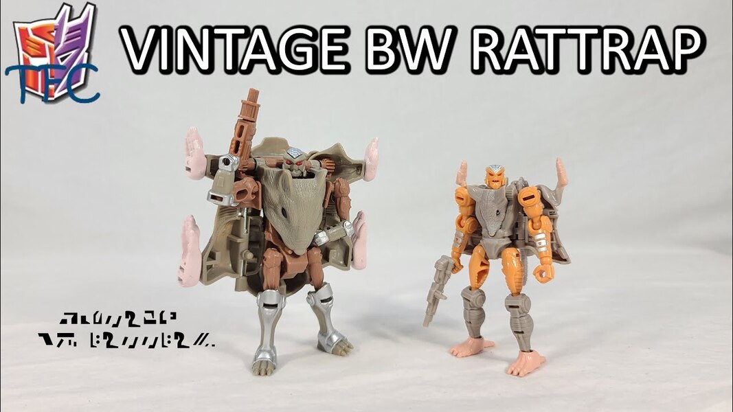 TF Collector Vintage Beast Wars Rattrap Review!