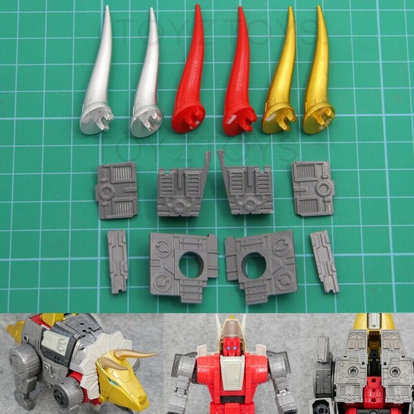 Studio Series 86 Slag Dragon Horns, Foot Plate, & Fillers Upgrade Kit