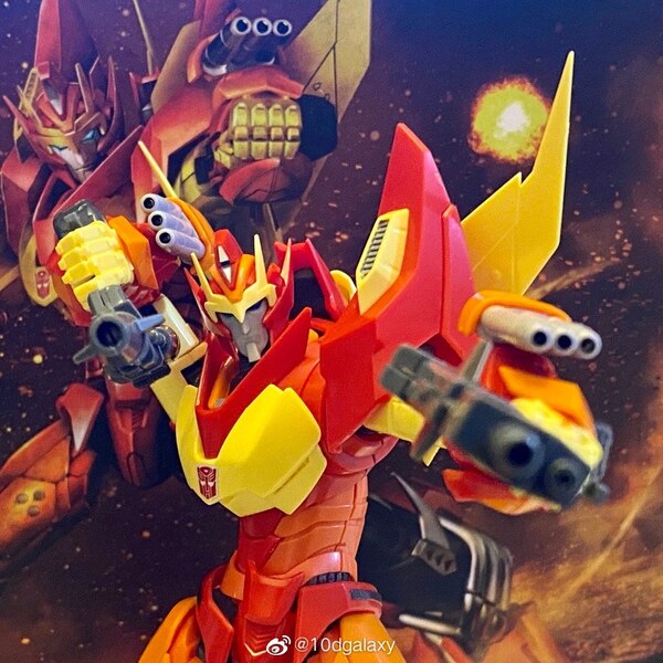 Flame Toys Furai Model IDW Rodimus In-Hand Images