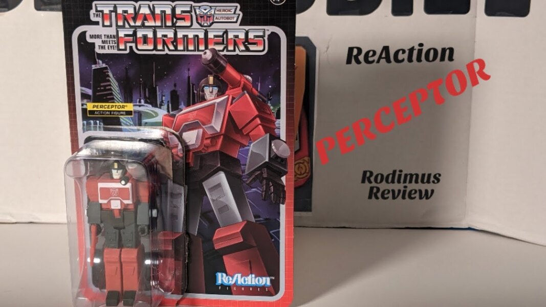 Transformers ReAction PERCEPTOR by Super 7 - Review by Rodimusbill