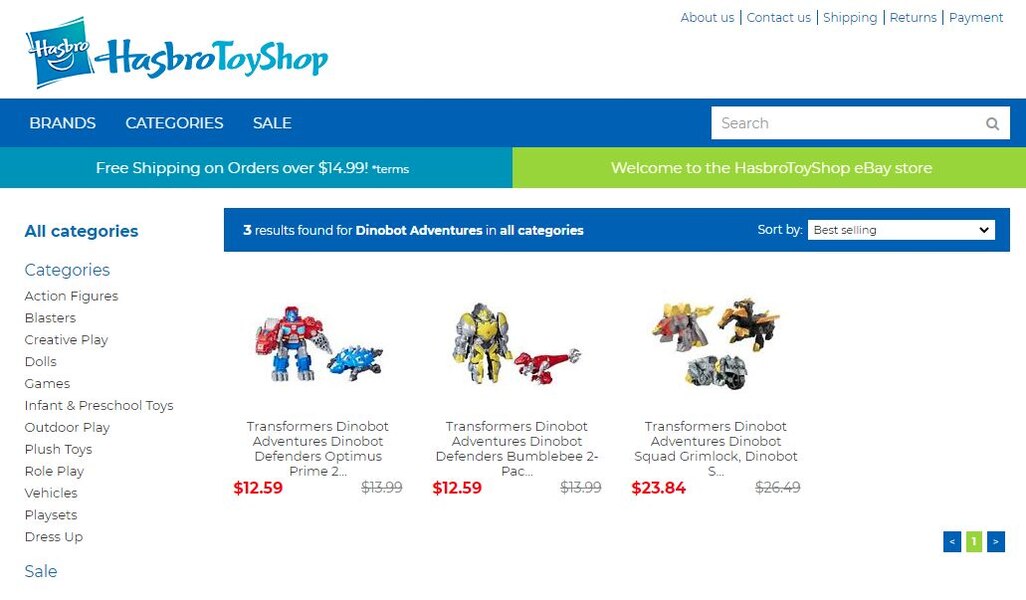 Scalper Busters - Transformers Dinobot Adventures On Sale Now!