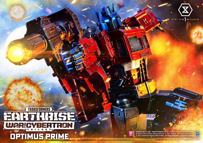 Prime 1 Studio War for Cybertron: Earthrise Optimus Prime Regular Version Official Images
