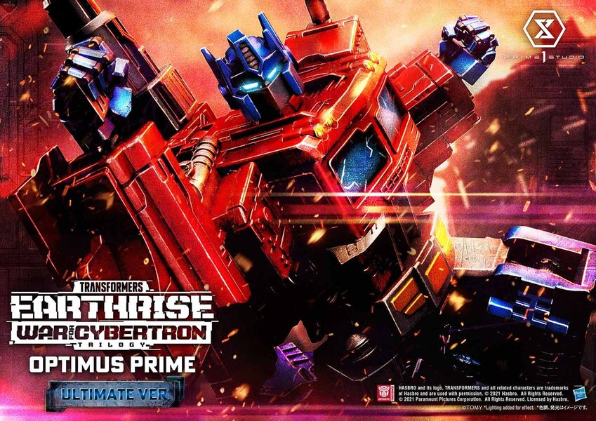 Prime 1 Studio War for Cybertron: Earthrise Optimus Prime Ultimate Version Official Images