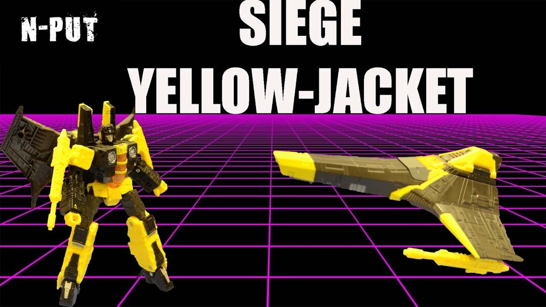 WFC Siege Yellow-Jacket. Custom Figure Showcase