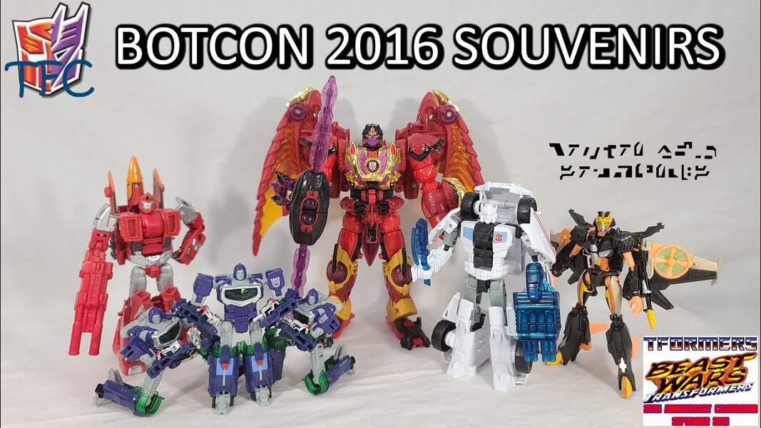 TF Collector Review: BotCon 2016 Megatron, Airazor, Terrorsaur, Reflector & Ratchet