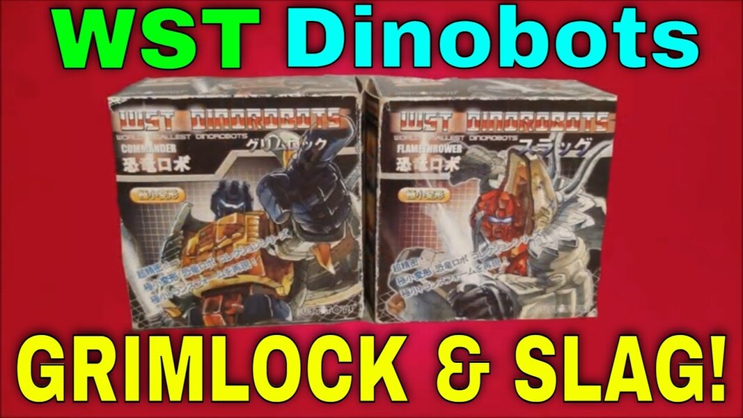 A Wee Bit O' Dinobots: WST Grimlock and Slag