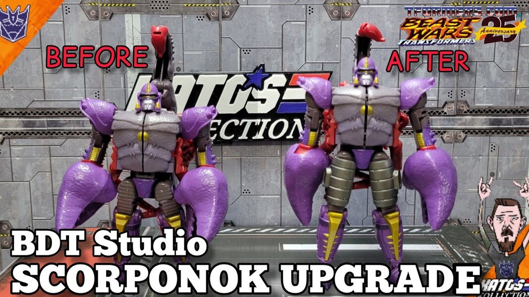 Kingdom Scorponok BDT Studio Leg Extension Upgrade - Kato's Kollection