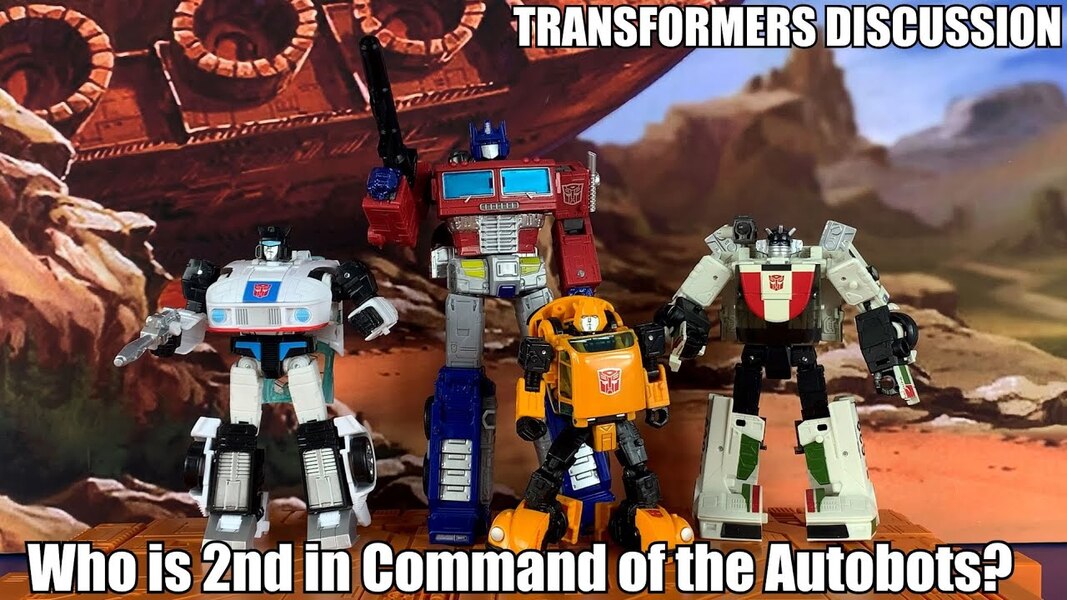 Transformers Discussion: Who is 2nd in Command of the Autobots? G1 Cartoon